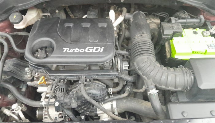 2020 KIA SONET HTX 1.0 IMT, Petrol, Manual, 98,086 km, Engine View