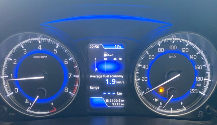 2020 Toyota Glanza G, Petrol, Manual, 9,213 km, Odometer Image