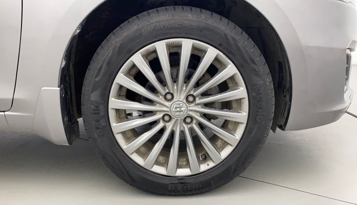 2018 Maruti Ciaz ALPHA 1.4 PETROL, Petrol, Manual, 25,349 km, Right Front Wheel