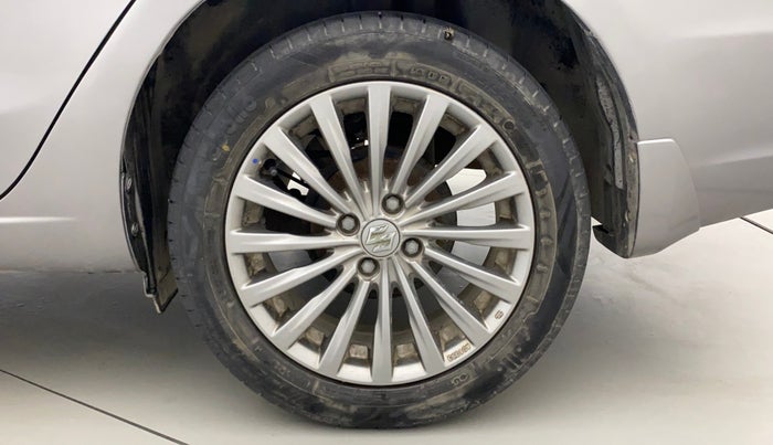 2018 Maruti Ciaz ALPHA 1.4 PETROL, Petrol, Manual, 25,349 km, Left Rear Wheel