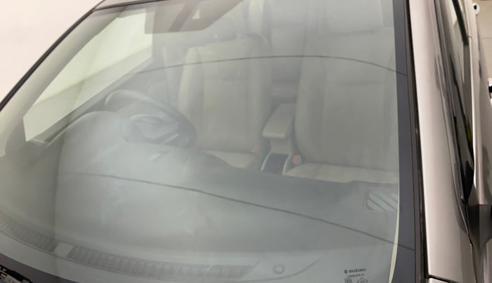 2018 Maruti Ciaz ALPHA 1.4 PETROL, Petrol, Manual, 25,349 km, Front windshield - Minor spot on windshield