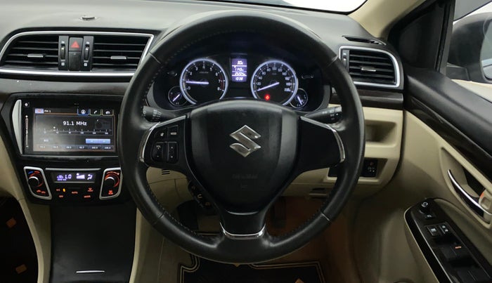 2018 Maruti Ciaz ALPHA 1.4 PETROL, Petrol, Manual, 25,349 km, Steering Wheel Close Up