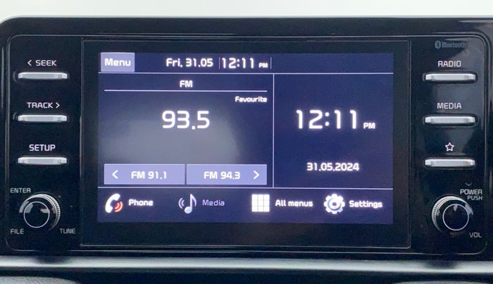 2020 KIA SONET HTK PLUS 1.5 AT, Diesel, Automatic, 62,175 km, Infotainment System