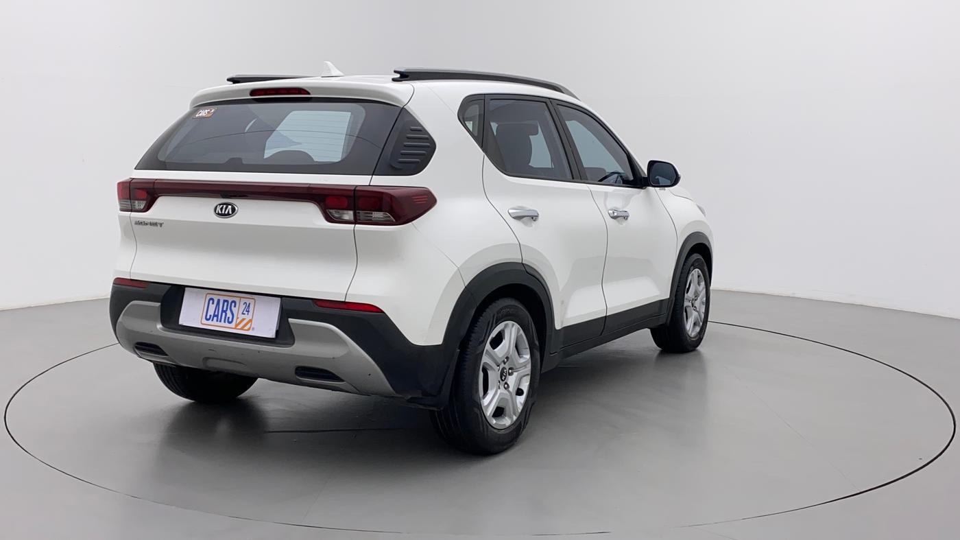 2020 KIA SONET HTK PLUS 1.5 AT, Diesel, Automatic, 62,175 km, Right Back Diagonal