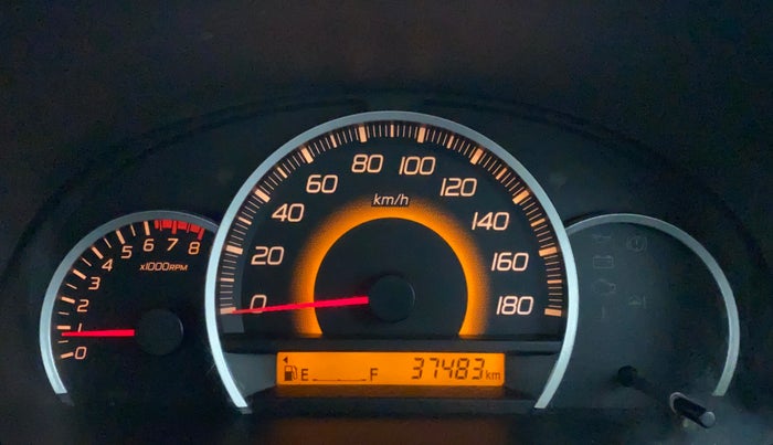 2015 Maruti Wagon R 1.0 VXI, Petrol, Manual, 37,483 km, Odometer Image