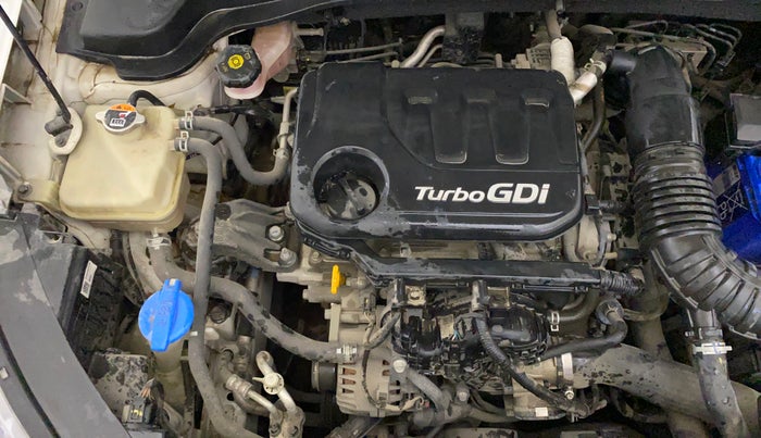 2021 KIA SONET HTK PLUS 1.0 DCT, Petrol, Automatic, 34,913 km, Engine View - Right