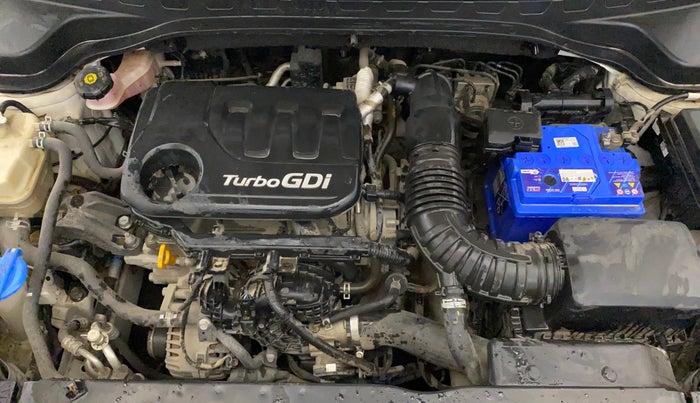 2021 KIA SONET HTK PLUS 1.0 DCT, Petrol, Automatic, 34,913 km, Engine View