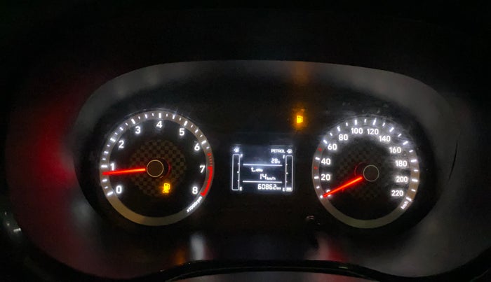 2021 Hyundai GRAND I10 NIOS SPORTZ 1.2 KAPPA VTVT CNG, CNG, Manual, 60,846 km, Odometer Image