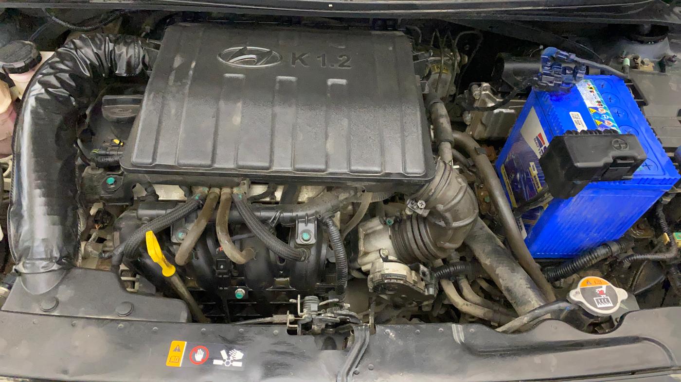 2021 Hyundai GRAND I10 NIOS SPORTZ 1.2 KAPPA VTVT CNG, CNG, Manual, 59,947 km, Engine View