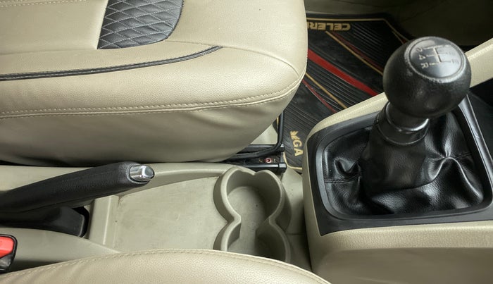 2017 Maruti Celerio VXI CNG OPT, CNG, Manual, 88,844 km, Gear Lever