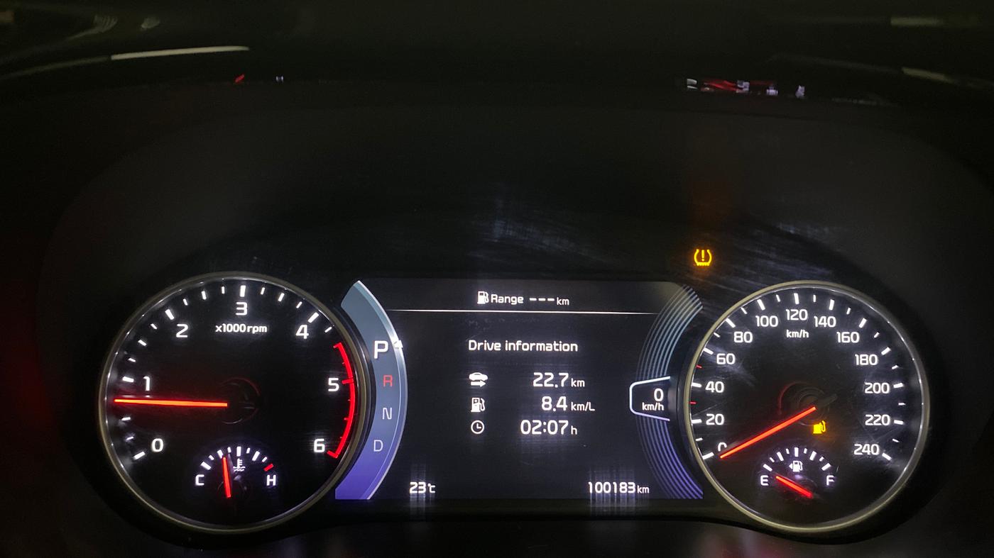 2020 KIA SELTOS GTX PLUS AT 1.5 DIESEL, Diesel, Automatic, 1,00,153 km, Odometer Image