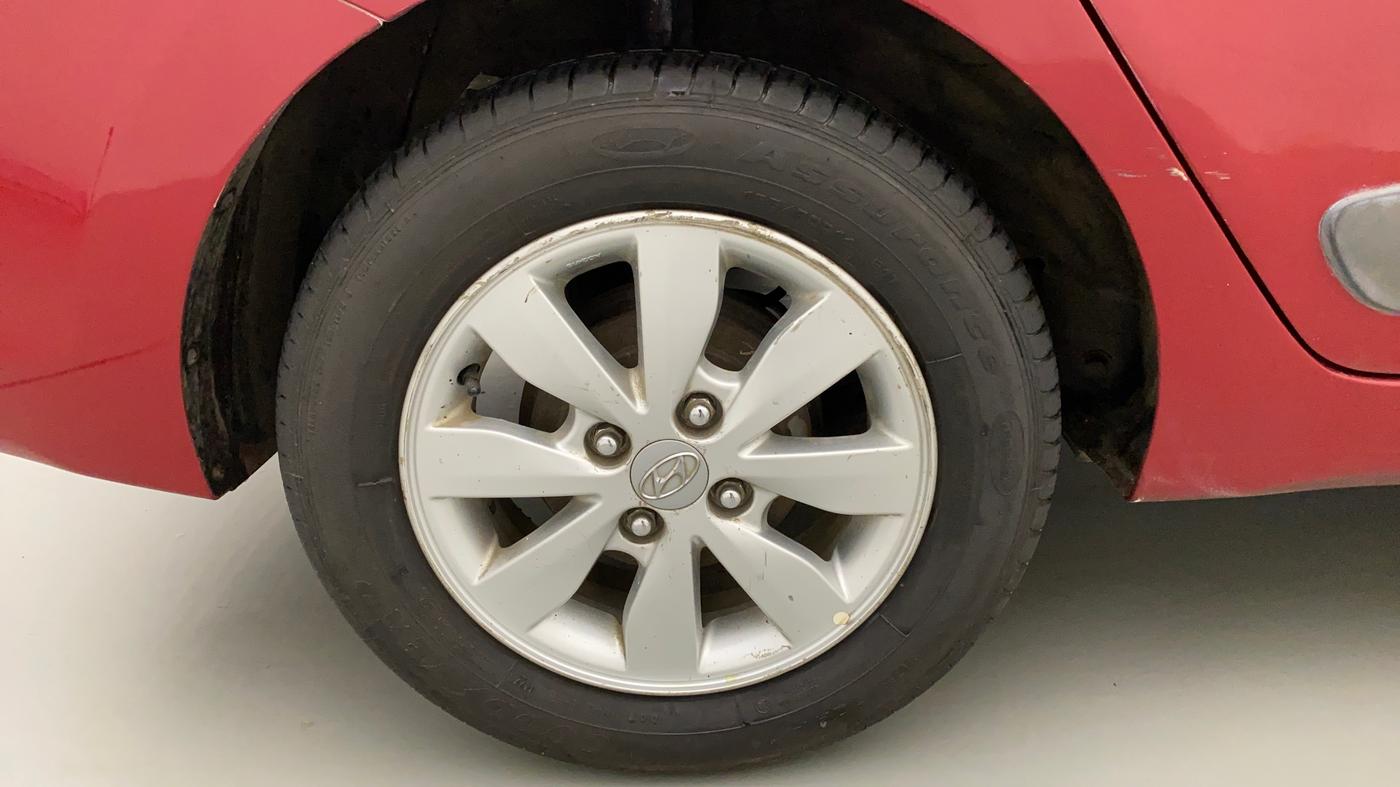 2014 Hyundai Xcent S (O) 1.2, Petrol, Manual, 87,990 km, Right Rear Wheel
