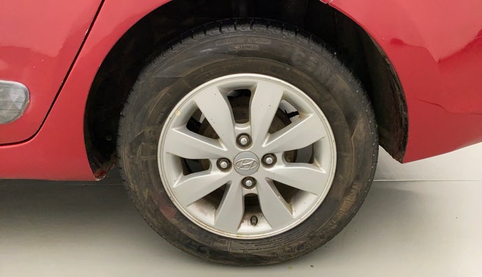 2014 Hyundai Xcent S (O) 1.2, Petrol, Manual, 87,990 km, Left Rear Wheel