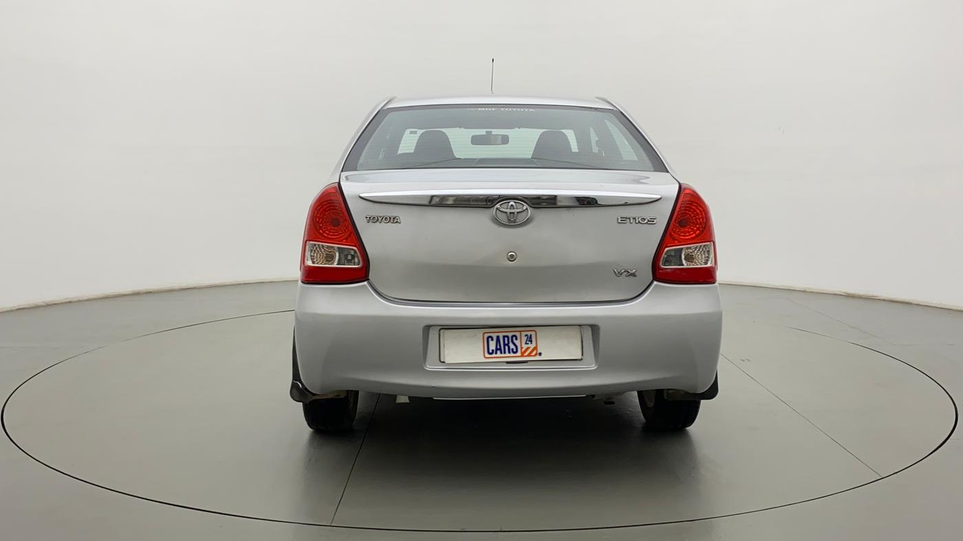 2011 Toyota Etios VX, Petrol, Manual, 1,15,500 km, Back/Rear