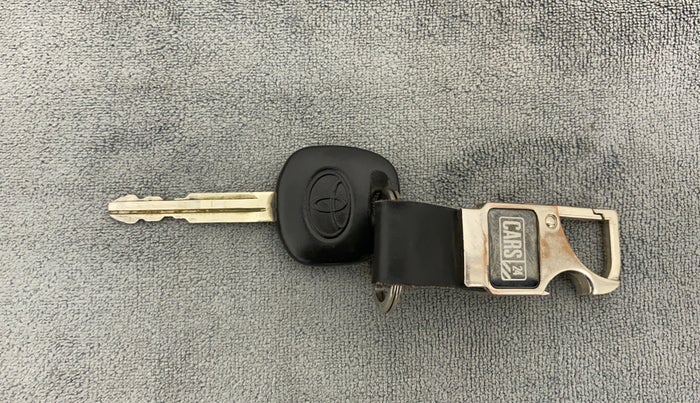2011 Toyota Etios VX, Petrol, Manual, 1,15,500 km, Key Close Up