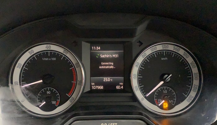 2019 Skoda Octavia STYLE 1.4 TSI, Petrol, Manual, 1,07,904 km, Odometer Image