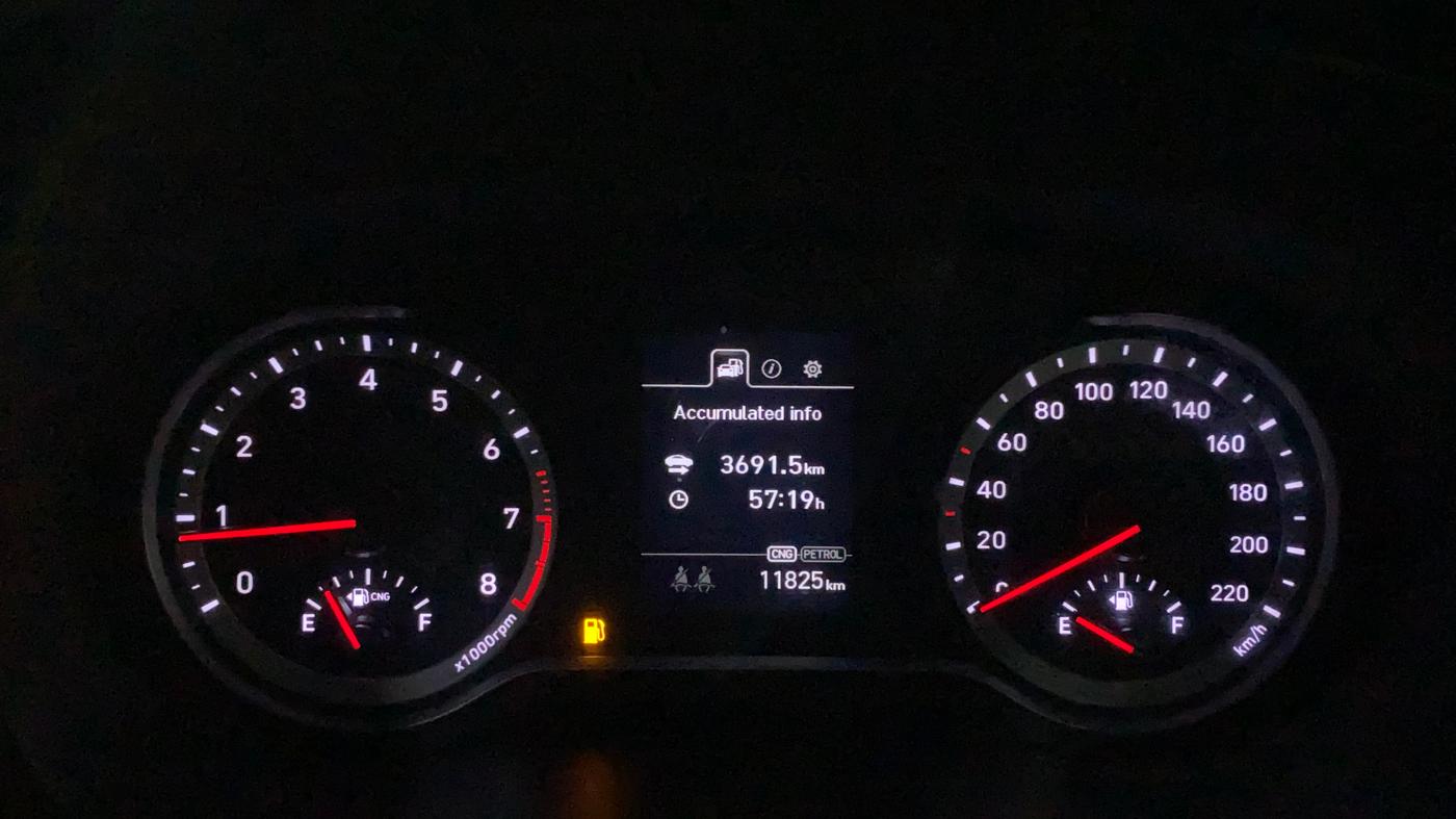 2024 Hyundai GRAND I10 NIOS Sportz 1.2 HY-CNG Duo, CNG, Manual, 11,825 km, Odometer Image