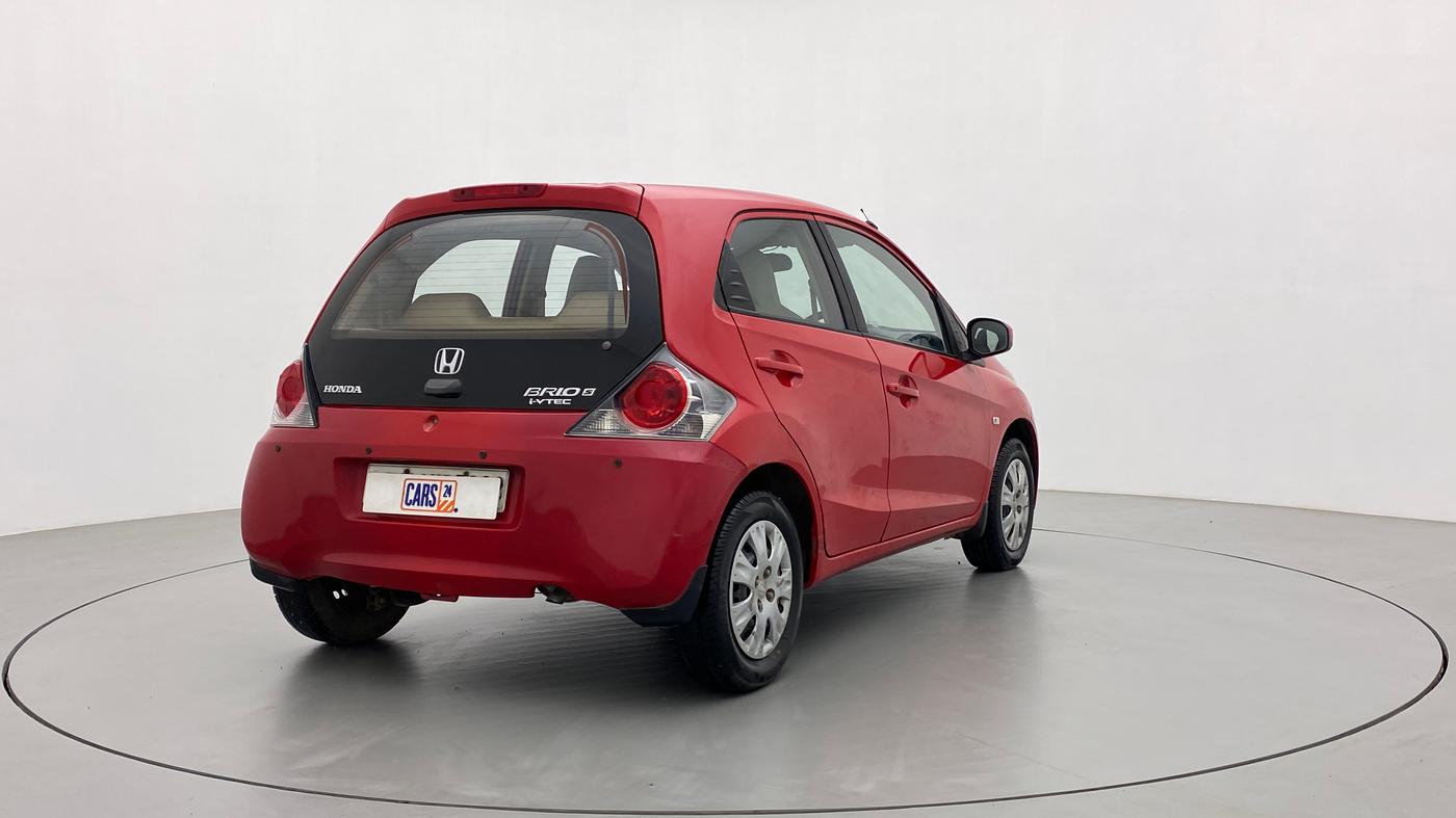 2014 Honda Brio S MT, Petrol, Manual, 31,923 km, Right Back Diagonal
