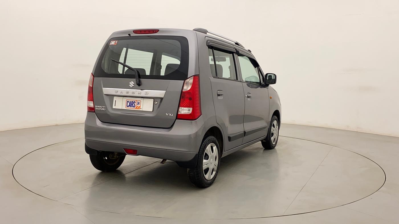 2014 Maruti Wagon R 1.0 VXI, Petrol, Manual, 79,725 km, Right Back Diagonal