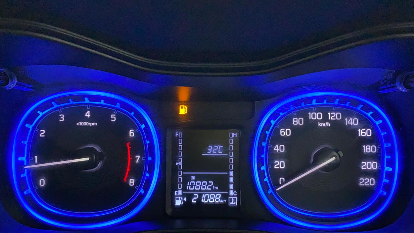 2021 Maruti Vitara Brezza ZXI PLUS, Petrol, Manual, 21,088 km, Odometer Image