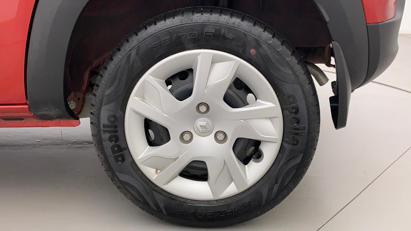 2021 Renault Kwid RXT 1.0 (O), Petrol, Manual, 1,186 km, Left Rear Wheel