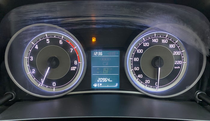 2019 Maruti Dzire VXI, Petrol, Manual, 21,100 km, Odometer Image