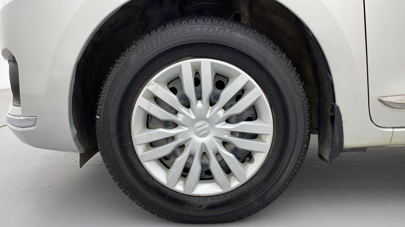 2019 Maruti Dzire VXI, Petrol, Manual, 21,100 km, Left Front Wheel