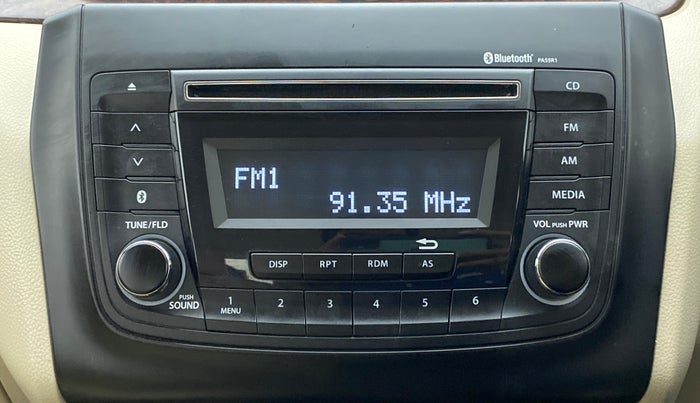 2019 Maruti Dzire VXI, Petrol, Manual, 21,100 km, Infotainment System