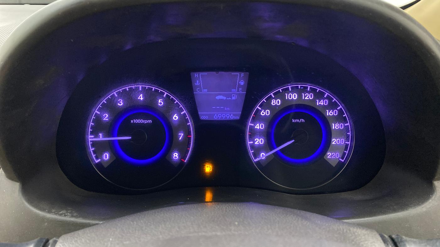 2013 Hyundai Verna FLUIDIC 1.6 VTVT SX, Petrol, Manual, 69,987 km, Odometer Image