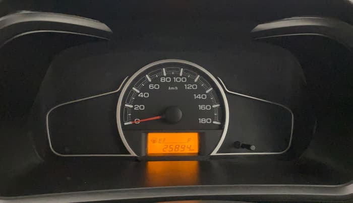 2023 Maruti Alto VXI, Petrol, Manual, 25,893 km, Odometer Image