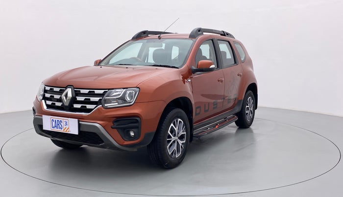 2019 Renault Duster RXS (O) CVT, Petrol, Automatic, 14,347 km, Left Front Diagonal