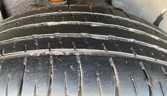 2021 Tata Harrier XZA PLUS CAMO EDITION, Diesel, Automatic, 1,10,516 km, Left Rear Tyre Tread