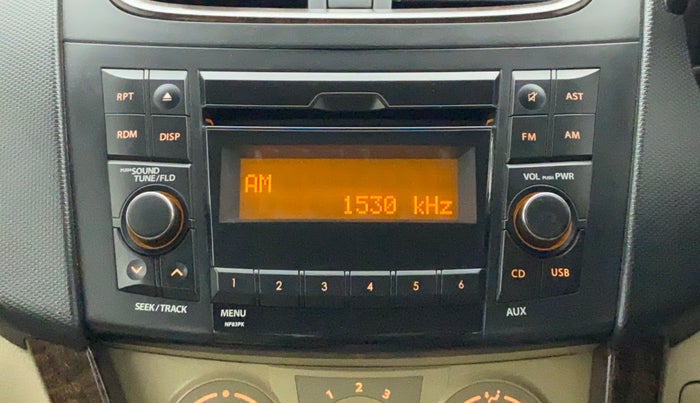 2015 Maruti Swift Dzire VXI, Petrol, Manual, 90,603 km, Infotainment System
