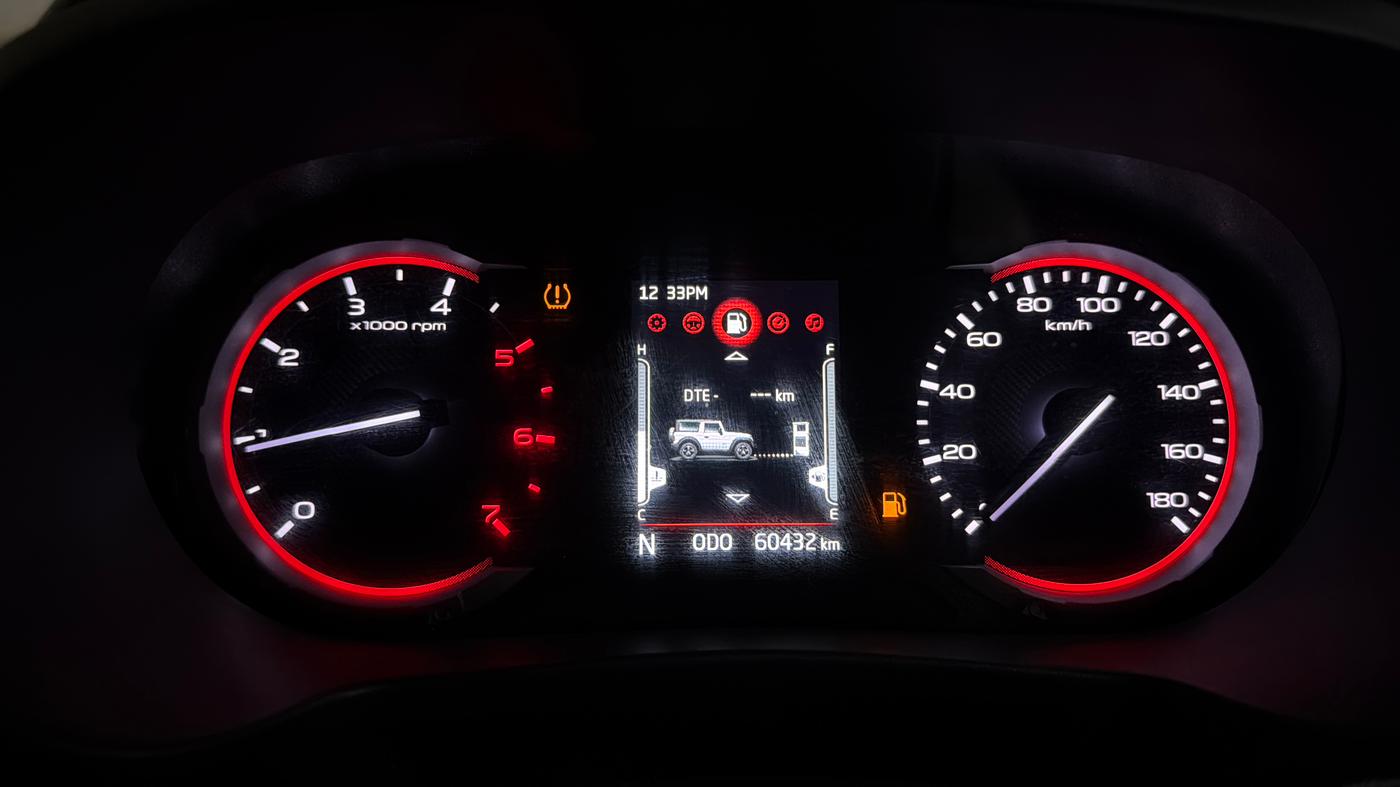 2023 Mahindra Thar LX D HT 2WD MT, Diesel, Manual, 60,422 km, Odometer Image