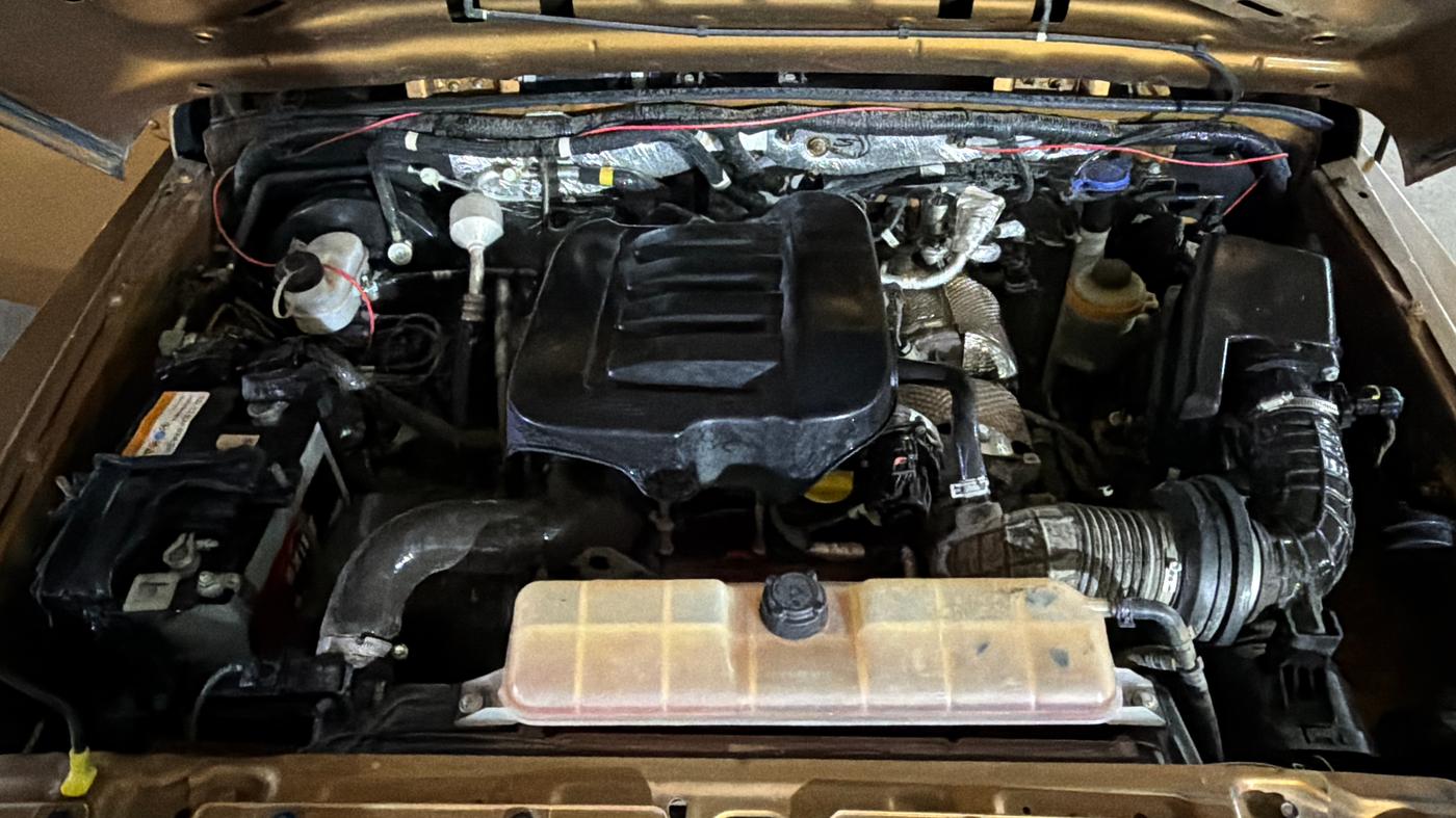 2023 Mahindra Thar LX D HT 2WD MT, Diesel, Manual, 60,422 km, Engine View