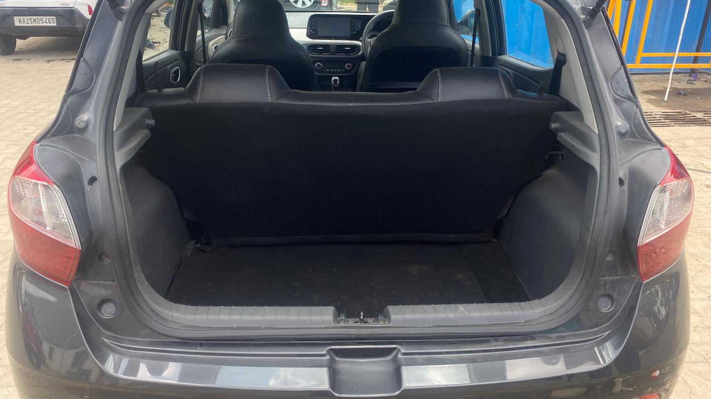 2021 Hyundai GRAND I10 NIOS SPORTZ AMT 1.2 KAPPA VTVT, Petrol, Automatic, 30,496 km, Boot Inside
