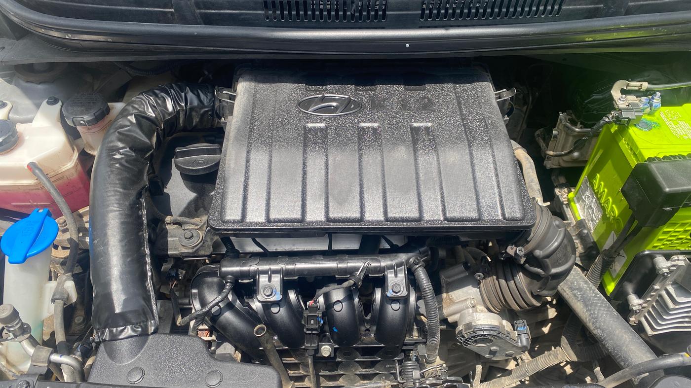 2021 Hyundai GRAND I10 NIOS SPORTZ AMT 1.2 KAPPA VTVT, Petrol, Automatic, 30,496 km, Engine View