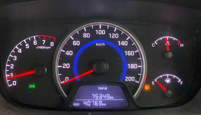 2018 Hyundai Grand i10 MAGNA 1.2 KAPPA VTVT, Petrol, Manual, 41,025 km, Odometer Image