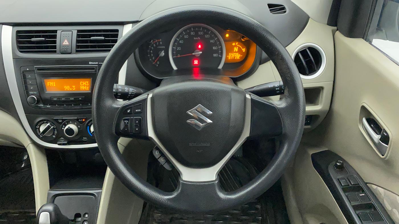 2017 Maruti Celerio ZXI AMT (O), Petrol, Automatic, 54,336 km, Steering Wheel Close Up