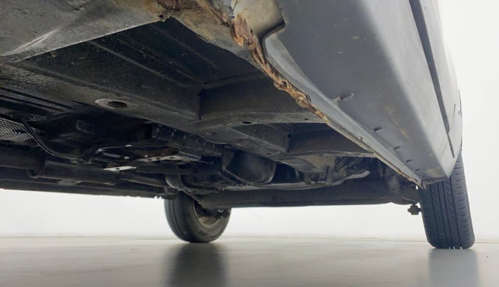 2016 Mahindra Kuv100 K8 6 STR, Petrol, Manual, 35,735 km, Right Side Underbody