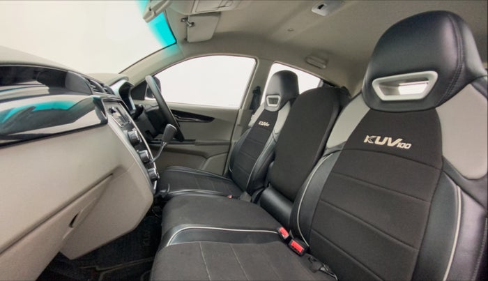 2016 Mahindra Kuv100 K8 6 STR, Petrol, Manual, 35,735 km, Right Side Front Door Cabin