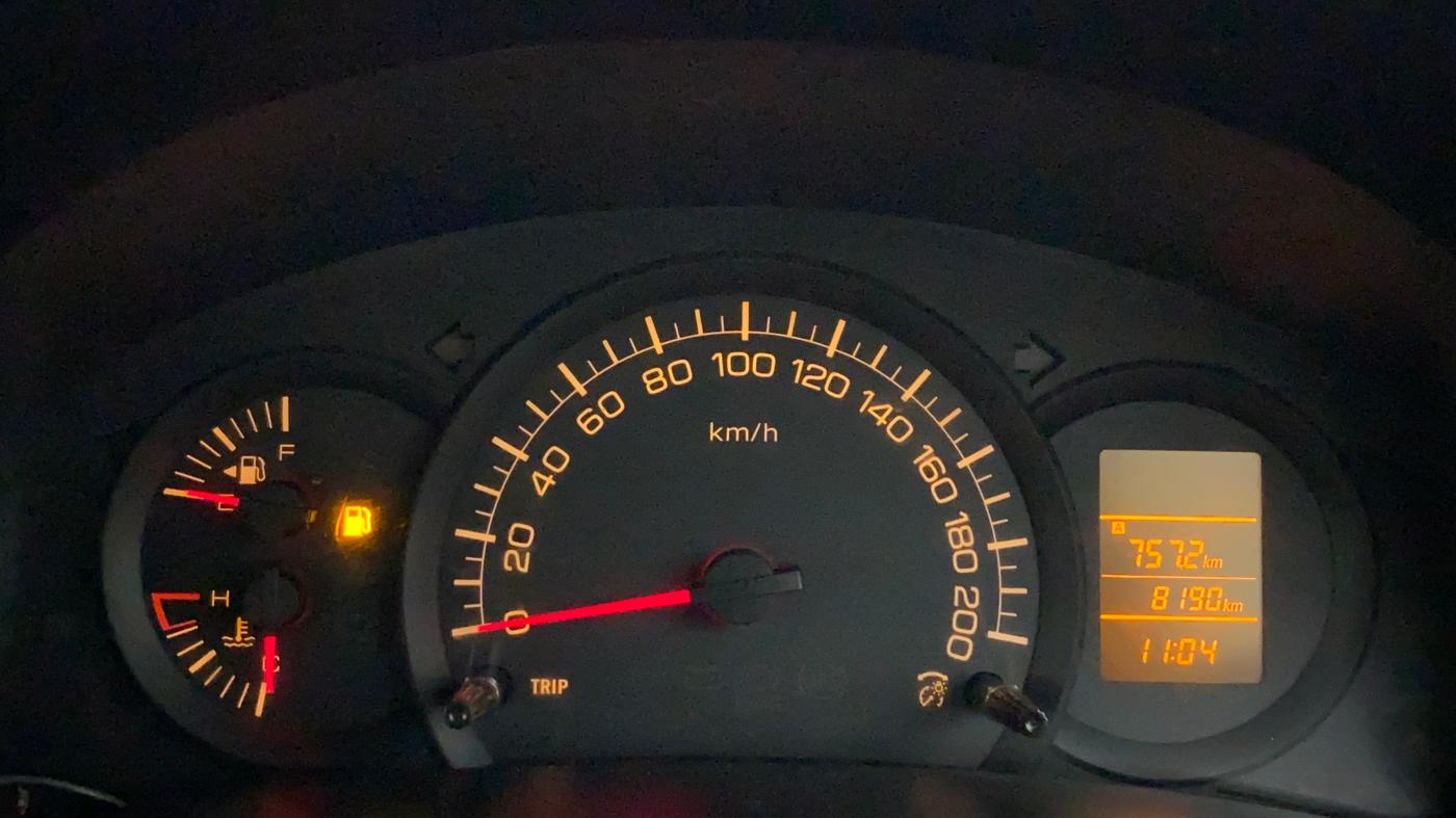 2016 Maruti Swift LXI, Petrol, Manual, 9,028 km, Odometer Image