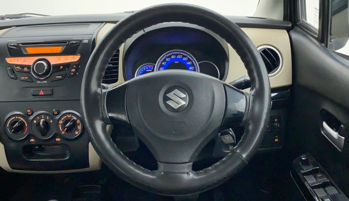 2017 Maruti Wagon R 1.0 VXI (O) AMT, Petrol, Automatic, 23,249 km, Steering Wheel Close Up