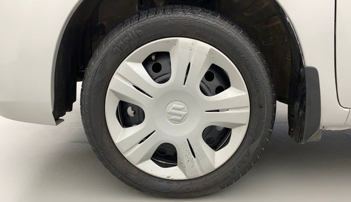 2017 Maruti Wagon R 1.0 VXI (O) AMT, Petrol, Automatic, 23,249 km, Left Front Wheel