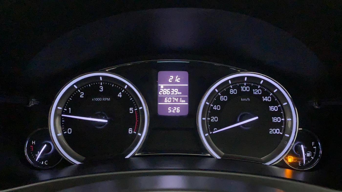 2014 Maruti Ciaz VDI, Diesel, Manual, 60,880 km, Odometer Image