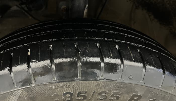 2023 Maruti Baleno DELTA PETROL 1.2, Petrol, Manual, 37,137 km, Left Front Tyre Tread