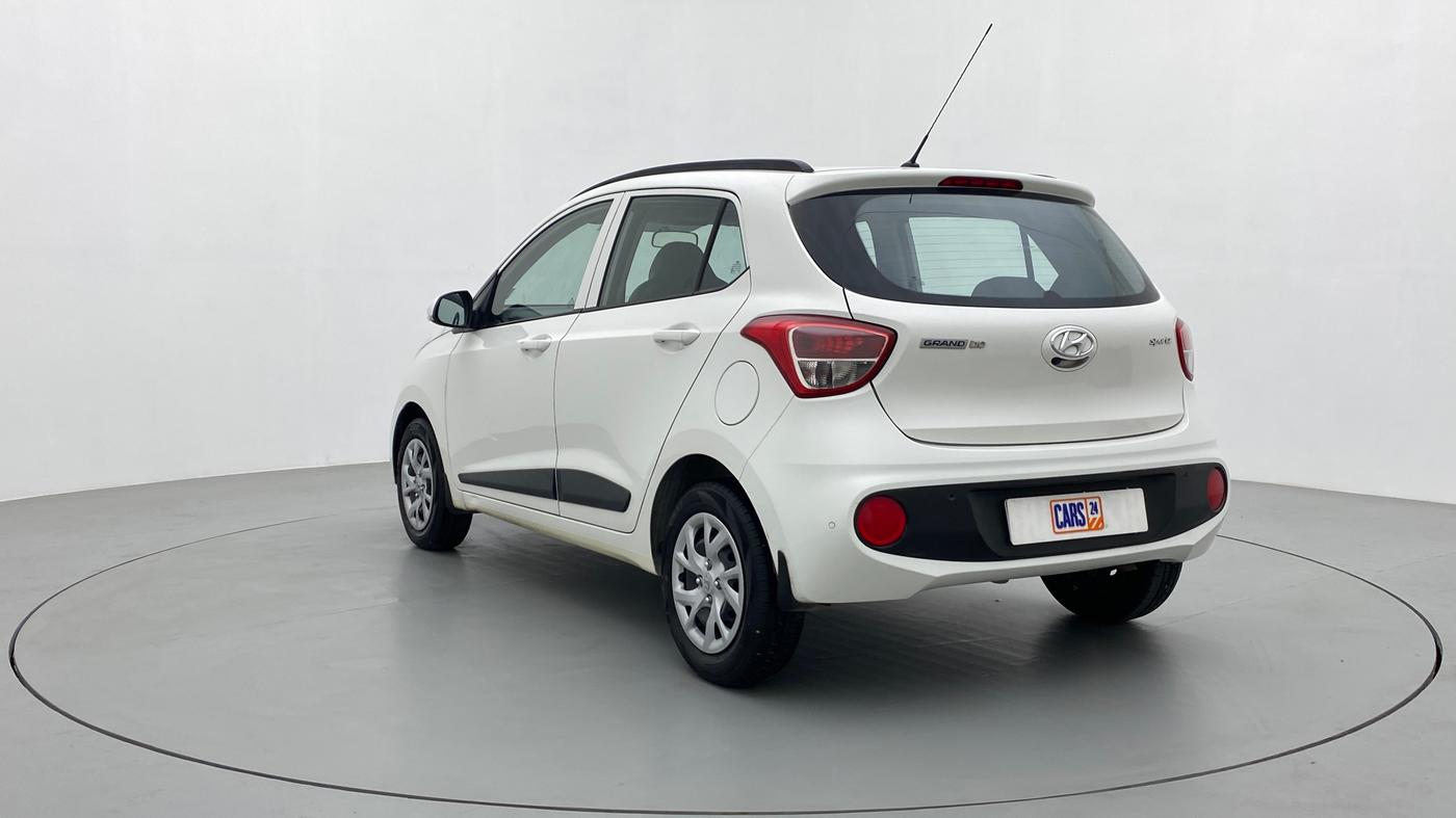 2018 Hyundai Grand i10 SPORTZ 1.2 KAPPA VTVT, Petrol, Manual, 23,877 km, Left Back Diagonal