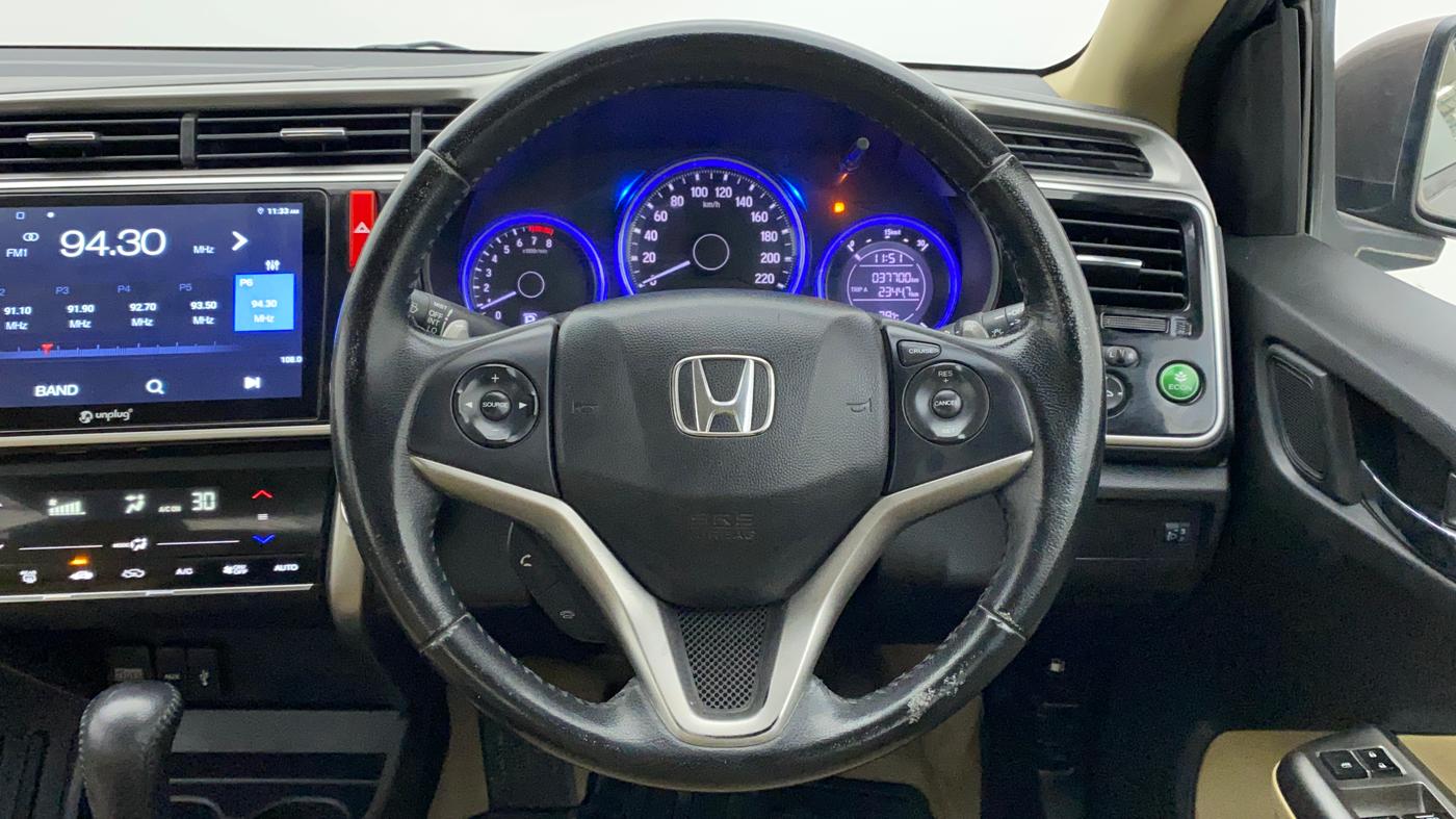 2015 Honda City 1.5L I-VTEC VX CVT, Petrol, Automatic, 37,700 km, Steering Wheel Close Up