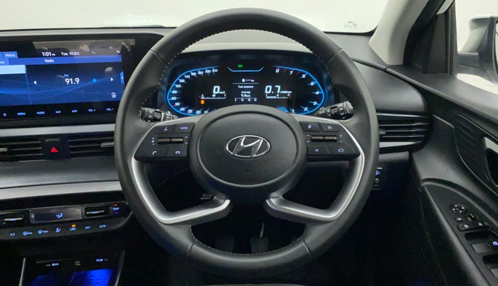 2022 Hyundai NEW I20 ASTA (O) 1.2 MT, Petrol, Manual, 3,271 km, Steering Wheel Close Up