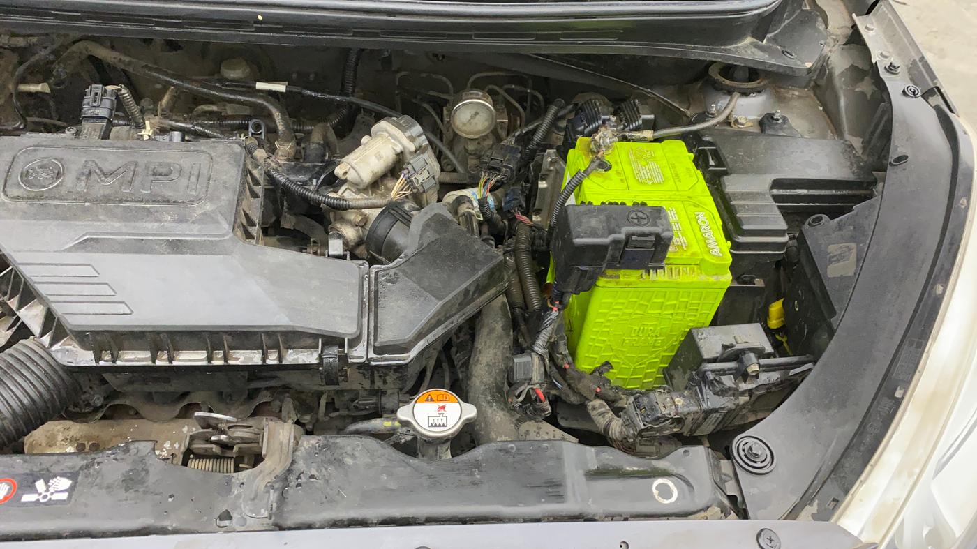 2019 Hyundai NEW SANTRO SPORTZ CNG, CNG, Manual, 85,746 km, Engine View - Left